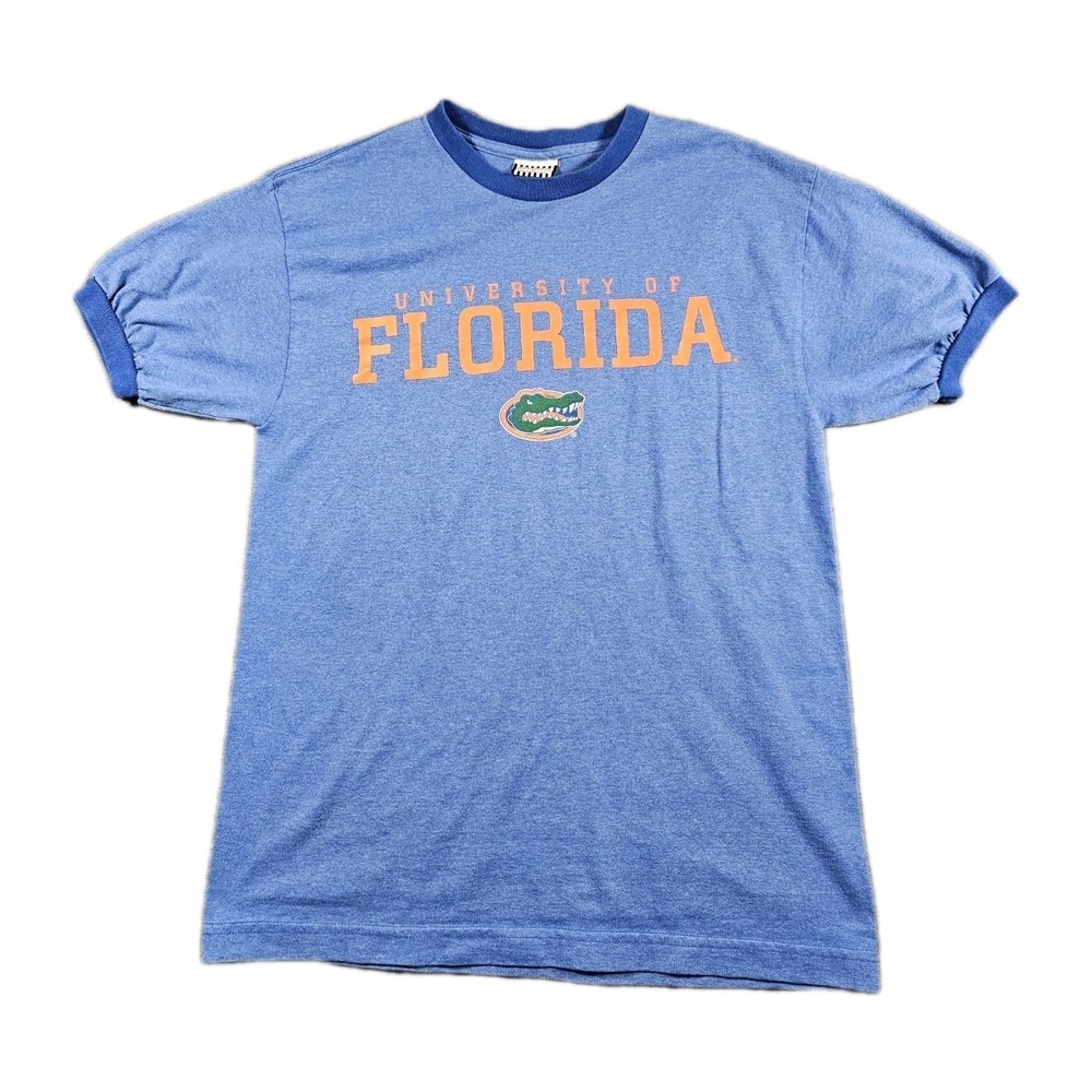 Vintage Foot Locker Florida Gators Womens Medium Blue‎ Graphic T-Shirt